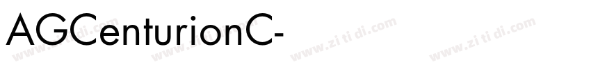 AGCenturionC字体转换