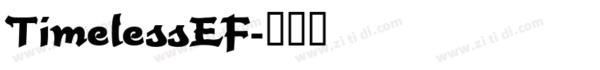 TimelessEF字体转换