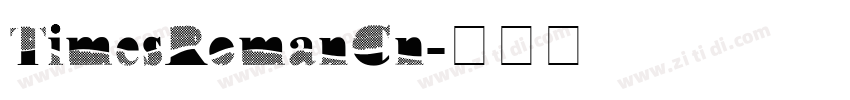 TimesRomanCn字体转换