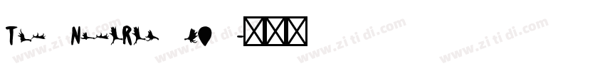 TinyNoneRegular字体转换