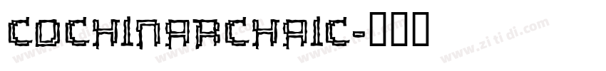 CochinArchaic字体转换