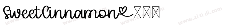 SweetCinnamon字体转换