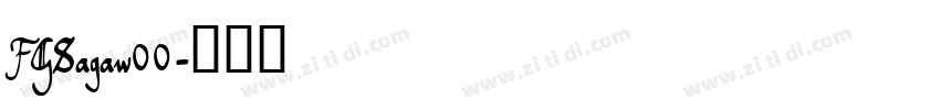FGSagaw00字体转换