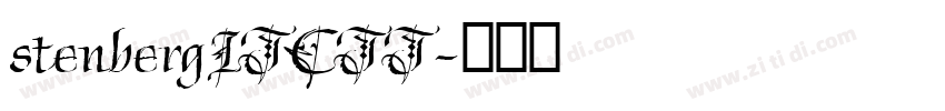 stenbergITCTT字体转换
