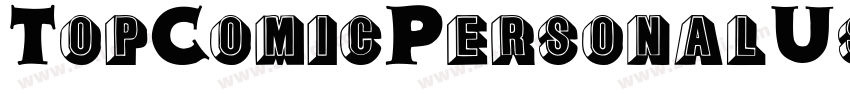 TopComicPersonalUseO字体转换
