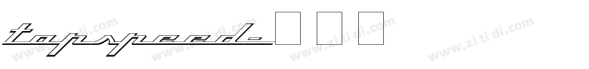 TopSpeed字体转换