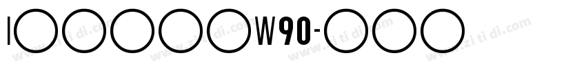 IslandW90字体转换