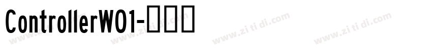 ControllerW01字体转换