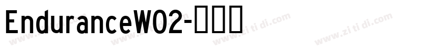 EnduranceW02字体转换