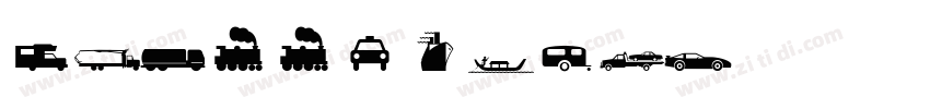 TrafficBold字体转换