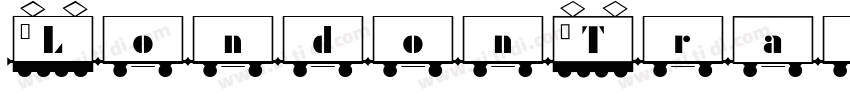 LondonTrain字体转换