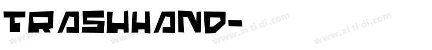 TrashHand字体转换