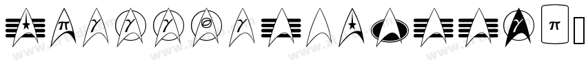 TrekkieSansSSK字体转换