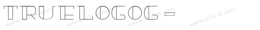 trueLogoG字体转换