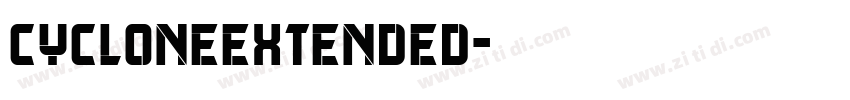CycloneExtended字体转换