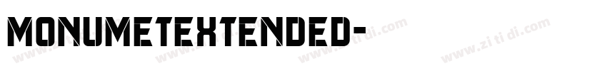 monumetExtended字体转换