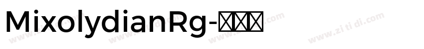 MixolydianRg字体转换