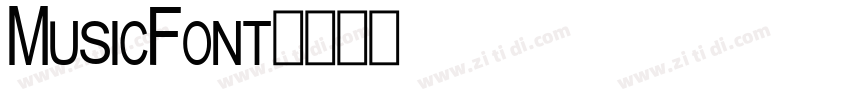 MusicFont字体转换
