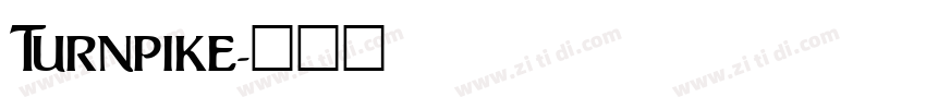 Turnpike字体转换