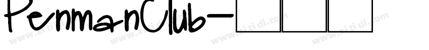 PenmanClub字体转换