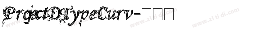ProjectDTypeCurv字体转换