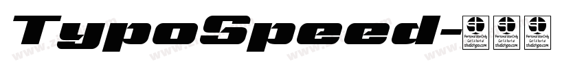 TypoSpeed字体转换