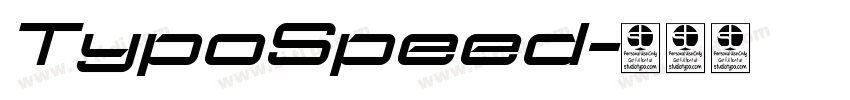 TypoSpeed字体转换