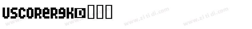 UScoreRGK字体转换