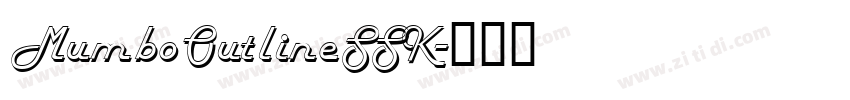 MumboOutlineSSK字体转换