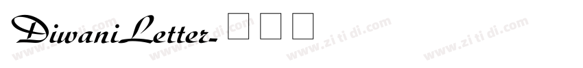 DiwaniLetter字体转换