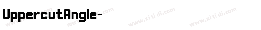 UppercutAngle字体转换