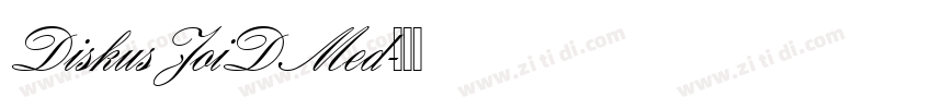 DiskusJoiDMed字体转换