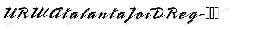 URWAtalantaJoiDReg字体转换