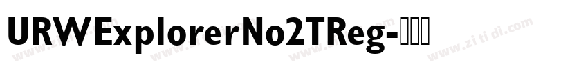 URWExplorerNo2TReg字体转换