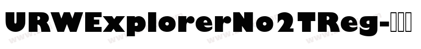 URWExplorerNo2TReg字体转换