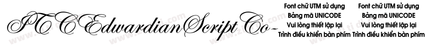 ITCEdwardianScriptCo字体转换 ITCEdwardianScriptCo字体转换
