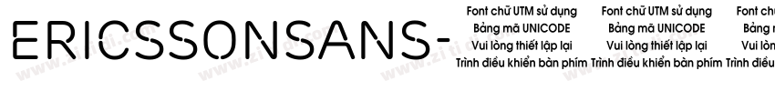 EricssonSans字体转换