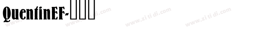 QuentinEF字体转换