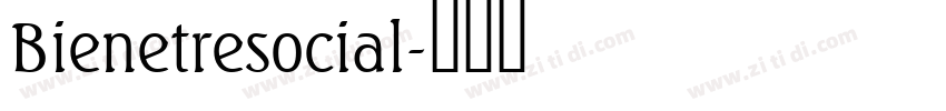 Bienetresocial字体转换