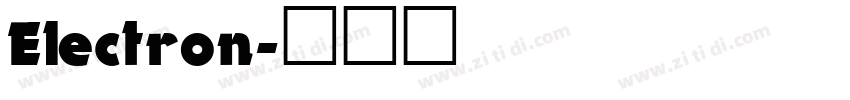Electron字体转换
