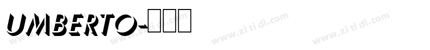 Umberto字体转换