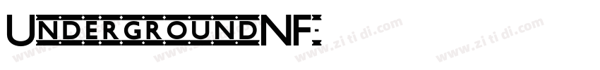 UndergroundNF字体转换