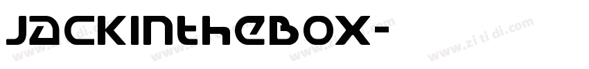 Jackinthebox字体转换