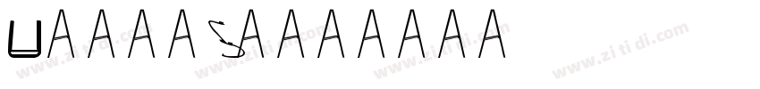 UrbanSign字体转换