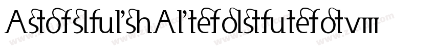 AnomalyAlternates字体转换