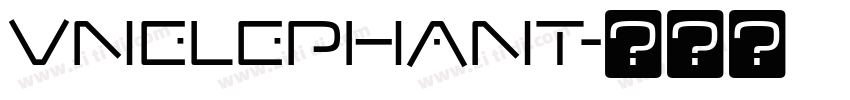 VNelephant字体转换