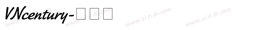 VNcentury字体转换
