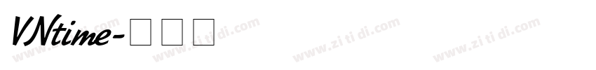 VNtime字体转换