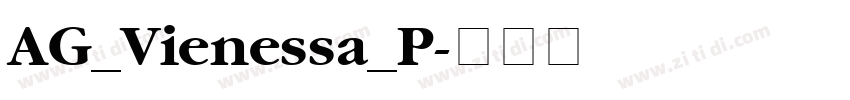 AG_Vienessa_P字体转换