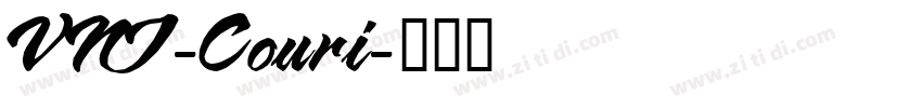 VNI-Couri字体转换